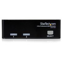 StarTech.com 2-poort Professionele USB KVM-Switch met Bekabeling - thumbnail