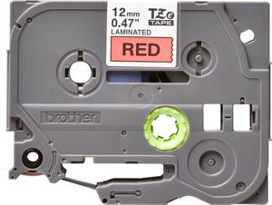 Brother TZE-431 labelprinter-tape Zwart op rood
