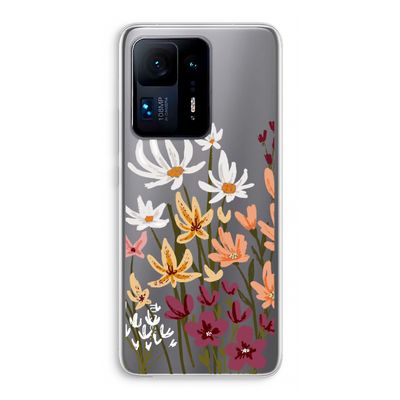 Painted wildflowers: Xiaomi Mi Mix 4 Transparant Hoesje