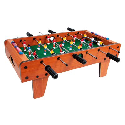 Small Foot houten tafelvoetbal bruin klein