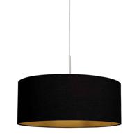 Steinhauer HanglampSparkled Light metaal met zwarte kap - 3959ST