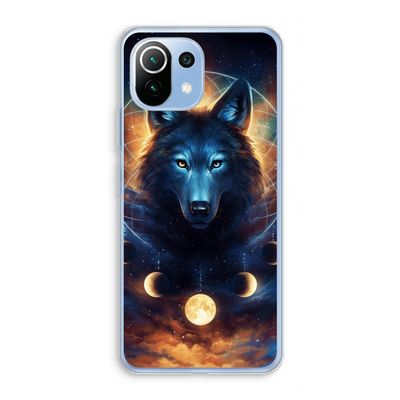 Wolf Dreamcatcher: Xiaomi Mi 11 Lite Transparant Hoesje