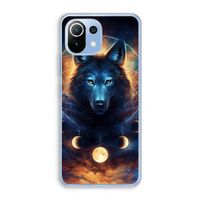 Wolf Dreamcatcher: Xiaomi Mi 11 Lite Transparant Hoesje
