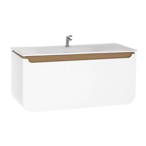 Badkamermeubel BWS Pion 119,5x52,5x85cm Wit