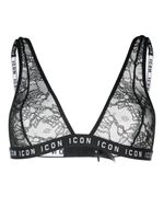 DSQUARED2 soutien-gorge Icon en dentelle - Noir - thumbnail