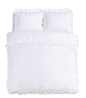 Sleeptime Ruffles Wit 240 x 200/220 cm