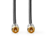 Nedis CATB24100GY50 audio kabel 5 m RCA Grijs - thumbnail