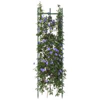 VidaXL Tomatenkooi 2 st 116 cm staal en polypropeen