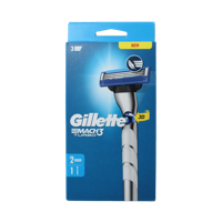 Gillette Mach 3 turbo scheersysteem 2 up 1 Stuks