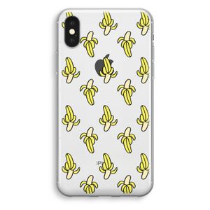 Bananas: iPhone XS Transparant Hoesje