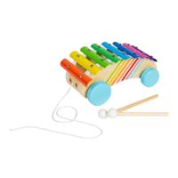 Bigjigs houten trekfiguur xylofoon