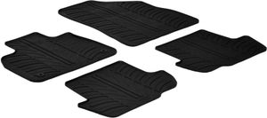 Rubbermatten passend voor Citroen DS5 2012- (T-Design 4-delig + montageclips) GL0126