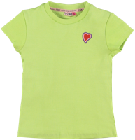 O'Chill Meisjes t-shirt - Jet - Lime groen - thumbnail