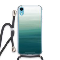 Ocean: iPhone XR Transparant Hoesje met koord