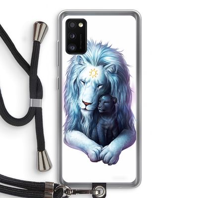 Child Of Light: Samsung Galaxy A41 Transparant Hoesje met koord