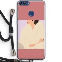 Cosy: Huawei P Smart (2018) Transparant Hoesje met koord