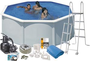 Swim & Fun Basic Pool metalen zwembad Ø350 x 120cm