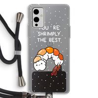 You're Shrimply The Best: OnePlus 9 Transparant Hoesje met koord
