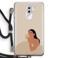 Fresh coffee: Honor 6X Transparant Hoesje met koord