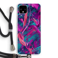 Pink Clouds: Pixel 4 XL Transparant Hoesje met koord Pink Clouds: Pixel 4 XL Transparant Hoesje met koord