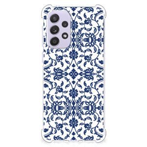 Samsung Galaxy A33 Case Flower Blue