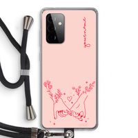 Best Friends: Samsung Galaxy A72 5G Transparant Hoesje met koord