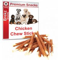 Brekz Premium Chicken Chew Sticks 200 gram 12 x 200 g - thumbnail