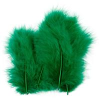 Creativ Company Dons, afm 5-12 cm, groen, 15 stuk/ 1 doos Creativ Company Dons, afm 5-12 cm, groen, 15 stuk/ 1 doos