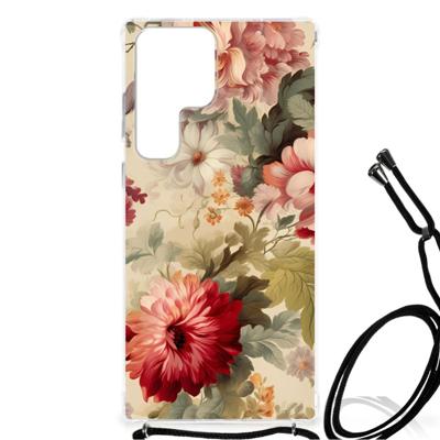 Case voor Samsung Galaxy S23 Ultra Bloemen Case voor Samsung Galaxy S23 Ultra Bloemen