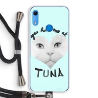 You had me at tuna: Huawei Y6s Transparant Hoesje met koord