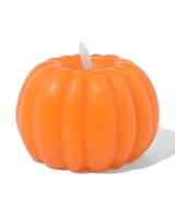 HEMA Led Kaars 11.5x7.7cm Pompoen (oranje)