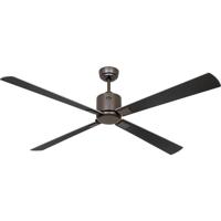 CasaFan ECO NEO III 152 BZ-WN/SI WiFi Flügel Wenge/silber Plafondventilator Brons Met afstandsbediening, Timer, Met wintermodus, Bediening via App