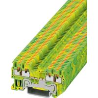 Phoenix Contact 3208333 Aardklem 3-etages 3.5 mm Snelaansluiting Groen, Geel 50 stuk(s)