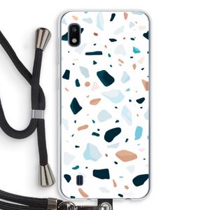 Terrazzo N°13: Samsung Galaxy A10 Transparant Hoesje met koord