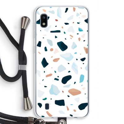 Terrazzo N°13: Samsung Galaxy A10 Transparant Hoesje met koord