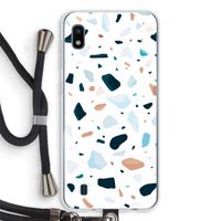 Terrazzo N°13: Samsung Galaxy A10 Transparant Hoesje met koord
