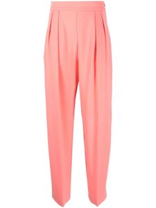 Patrizia Pepe pantalon droit à taille haute - Rose