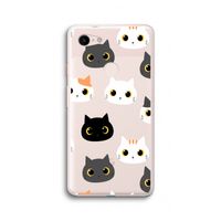 Katten: Google Pixel 3 XL Transparant Hoesje