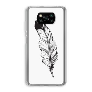 Pluim: Xiaomi Poco X3 NFC Transparant Hoesje