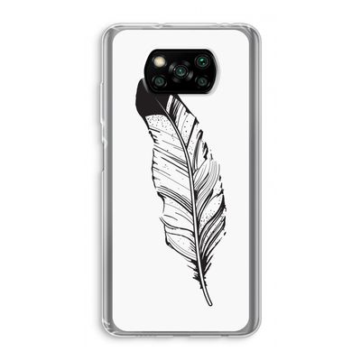 Pluim: Xiaomi Poco X3 NFC Transparant Hoesje