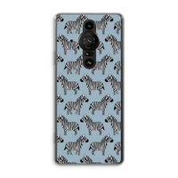 Zebra: Sony Xperia Pro-I Transparant Hoesje