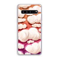 Katoen Wolken: Samsung Galaxy S10 5G Transparant Hoesje