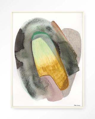 Urban Cotton Wandkleed 'Airborne' 110 x 145cm in Floating Frame - off white Urban Cotton Wandkleed 'Airborne' 110 x 145cm in Floating Frame - off white