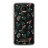 Small white flowers: Motorola Moto Z Force Transparant Hoesje