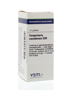 VSM Sanguinaria canadensis D30 (10 gr)
