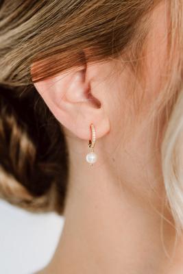 Perlenbräute Anni Oorbellen