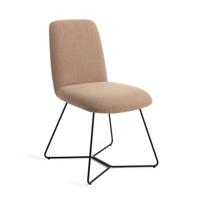 Jesper Home Eetkamerstoel 'Taiwa' Beehive Black, kleur Whisper Wheat