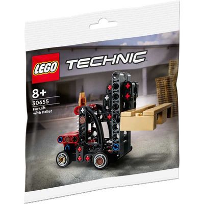 Technic - Vorkheftruck met pallet Constructiespeelgoed