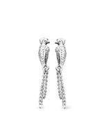 TANE México 1942 boucles d'oreilles Quetzal en argent sterling - thumbnail