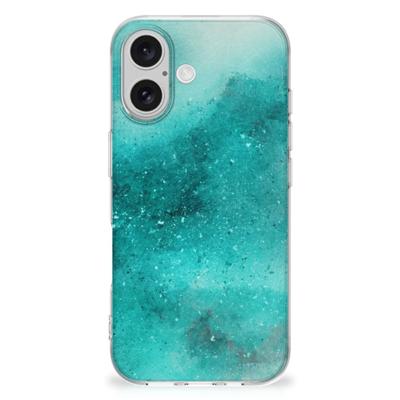 Smartphone hoesje iPhone 16 plus Painting Blue Smartphone hoesje iPhone 16 plus Painting Blue